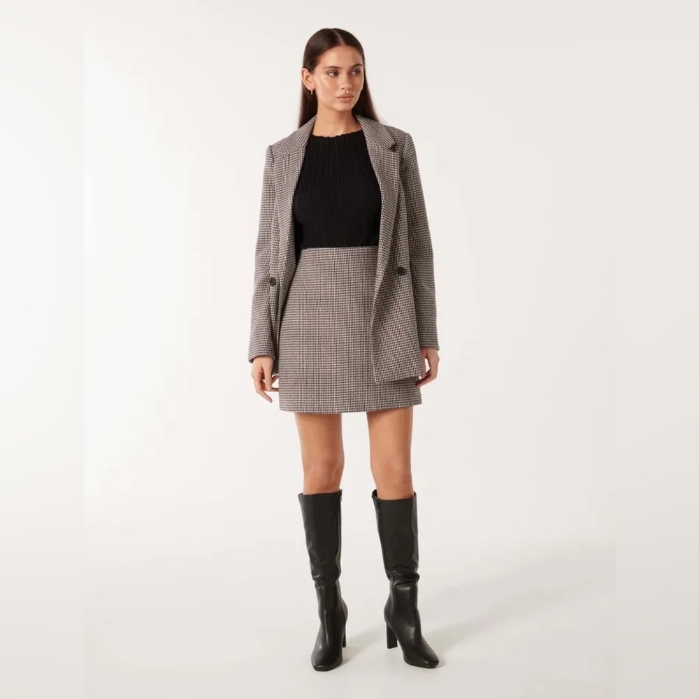 Kate Check Mini Skirt